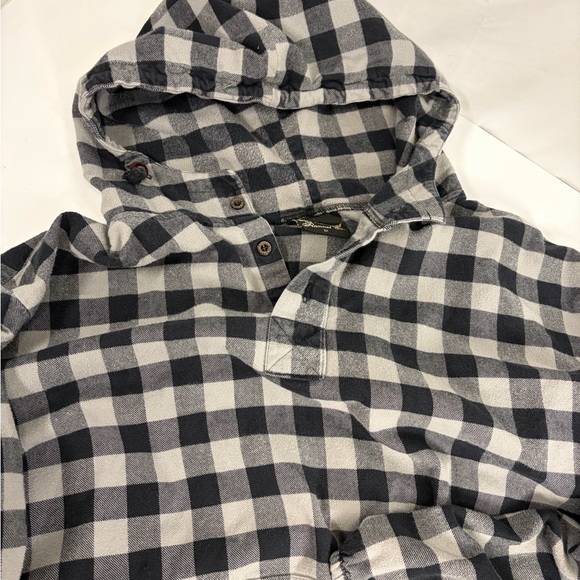 Vermont Flannel Company Hooded Flannel Pullover 2X | Made in USA | Cotton - Picture 4 of 8